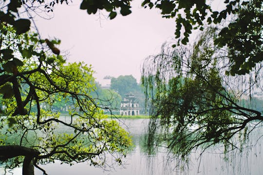 Hanoi, Hoan Kiem Lake & Park in Vietn...