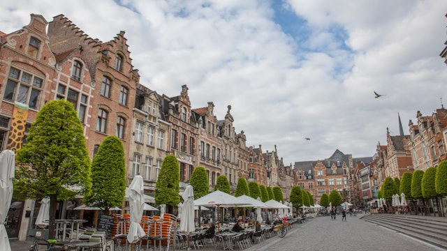 Leuven Historic Centre, University Student City in Belgium - S4193 
