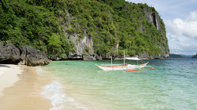 Lio Beach, Palawan in Philippines - S...
