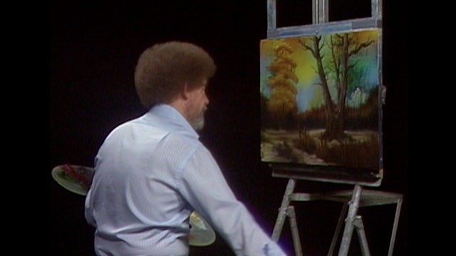 "Autumn Pallette"-Painting with Bob Ross - S5118
