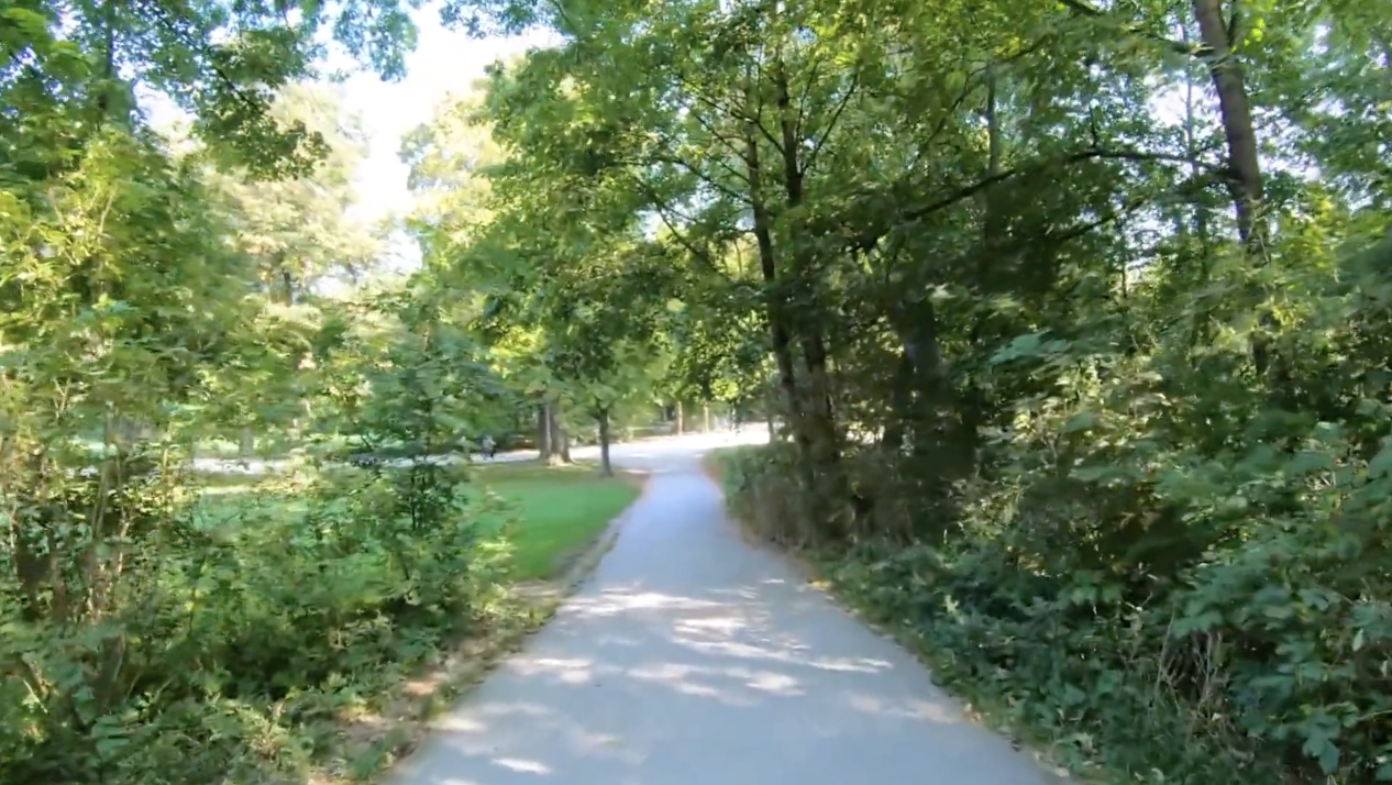 Englischer Garten Park, Munich in Germany - S4152 