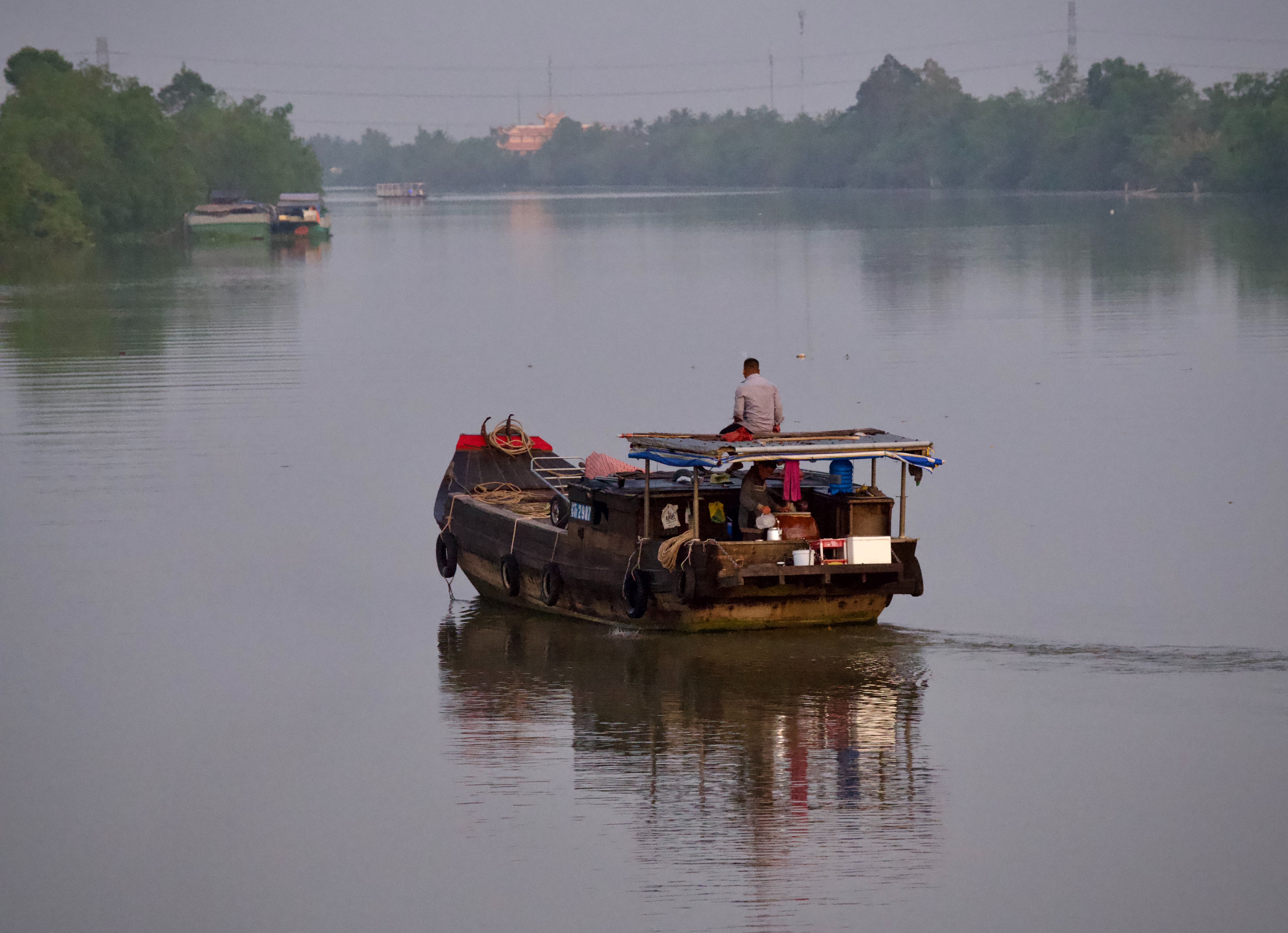 Cruise on The Mekong Delta in Vietnam - S4213