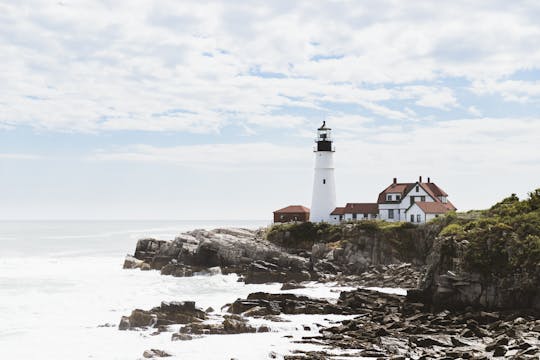 Ferry Beach in Cape Elizabeth, Maine ...