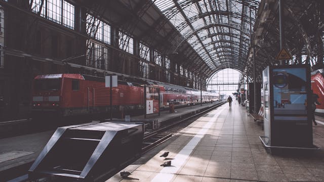 Frankfurt Hauptbahnhof in Germany - S...