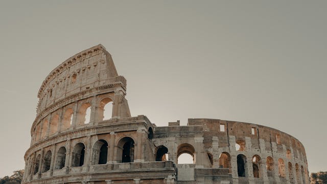 The Colosseum in Rome, Italy - S4087