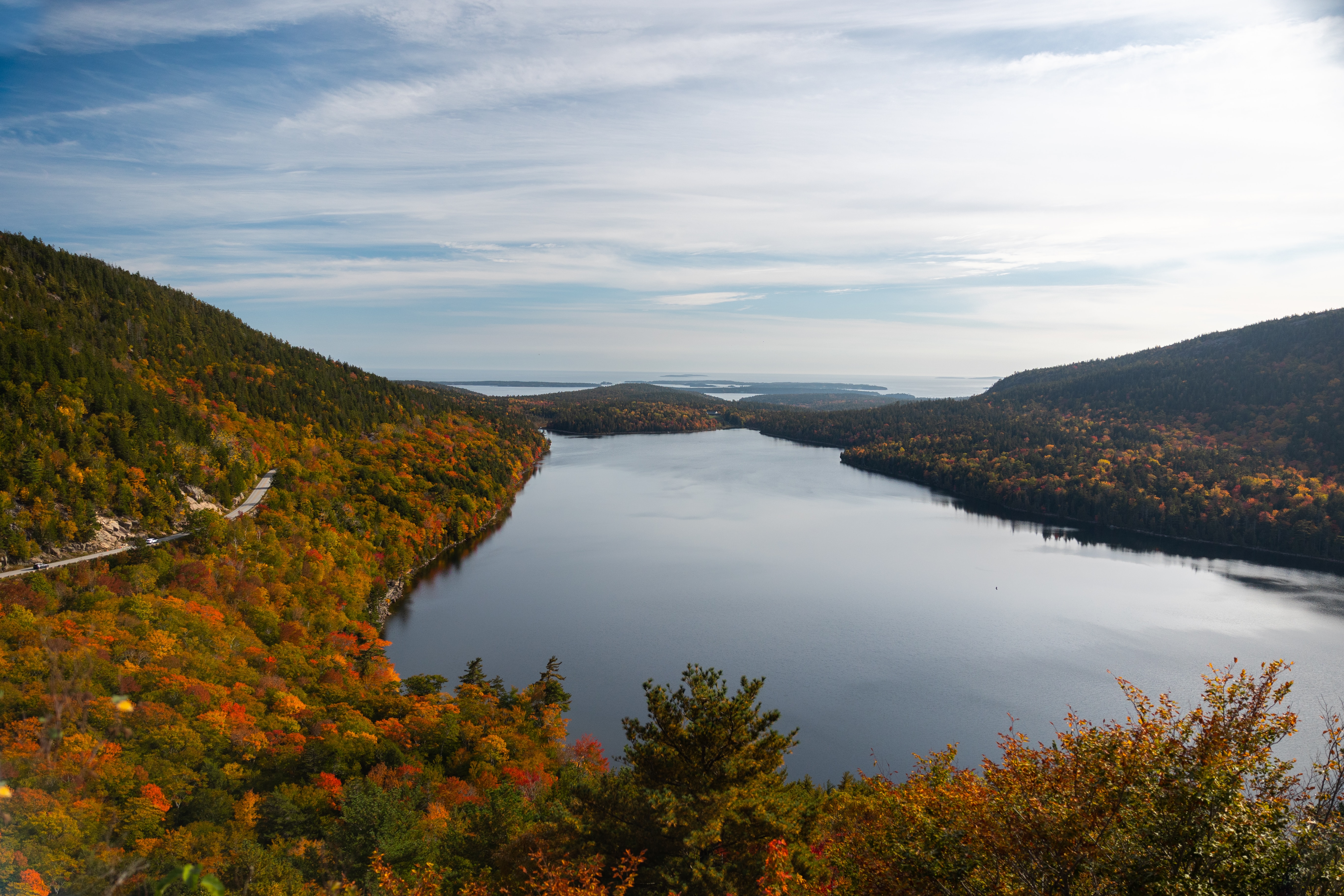Over Acadia in Autumn - S602 