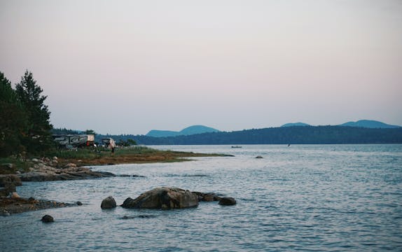 Alamoosook Lake in Maine - S209