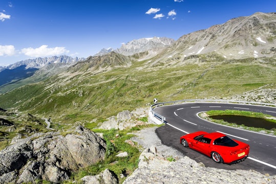 Driving in the French Alps - S4140 
