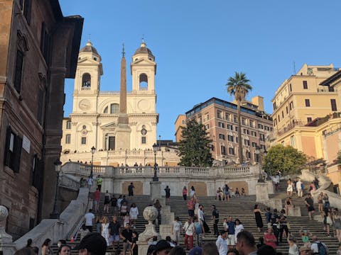 Rome, The Spanish Steps in Italy - S4081