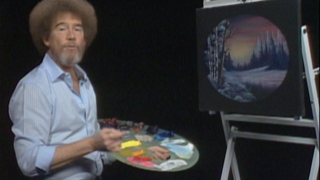 "Twilight Beauty"-Painting with Bob Ross - S5121