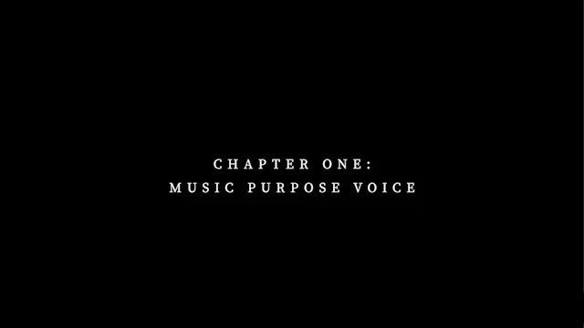 Chapter One: Music, Purpose, Voice (CC)