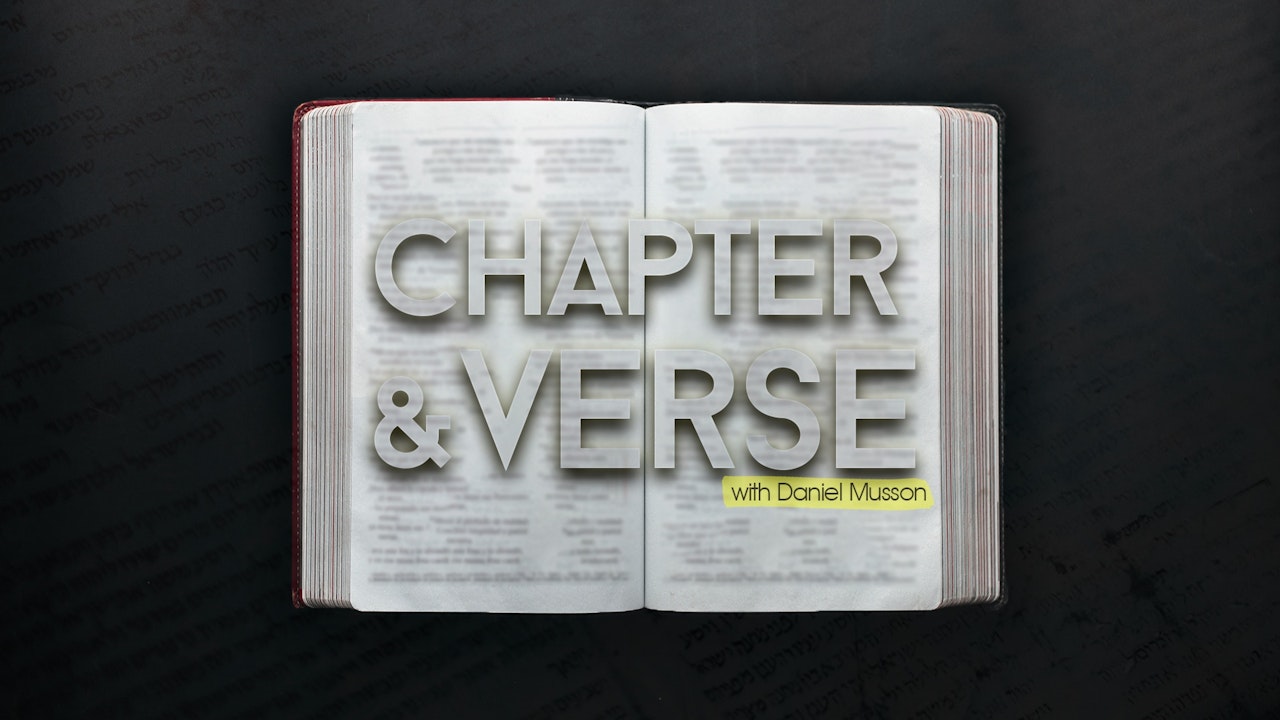 Chapter and Verse | Messianic Apologetics
