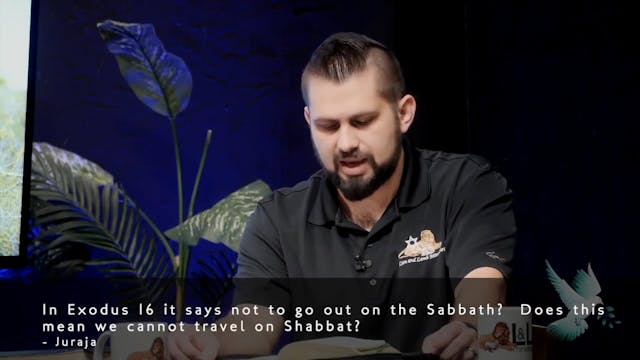 Is it ok to travel on the Sabbath?
