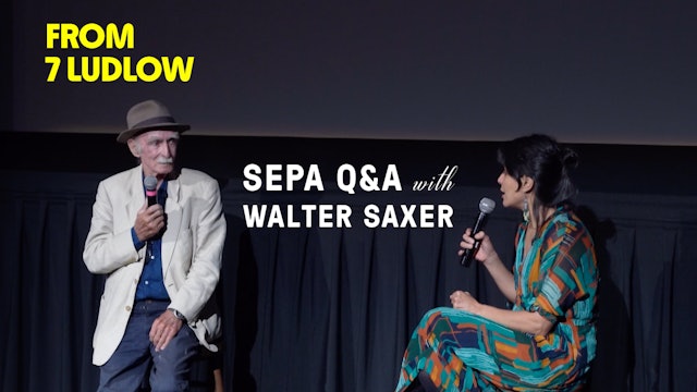 From 7 Ludlow: Walter and Micaela Saxer on "Sepa"