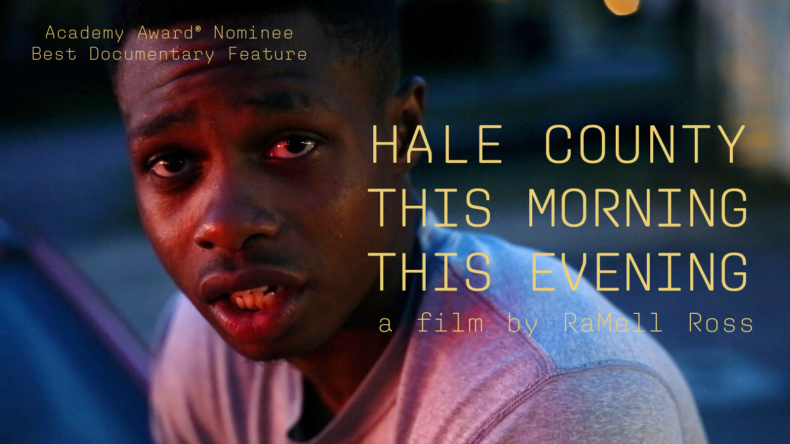 Hale County This Morning, This Evening