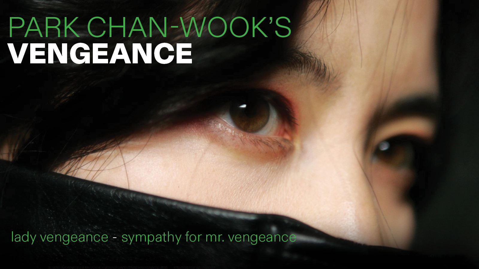Park Chan-wook’s Vengeance