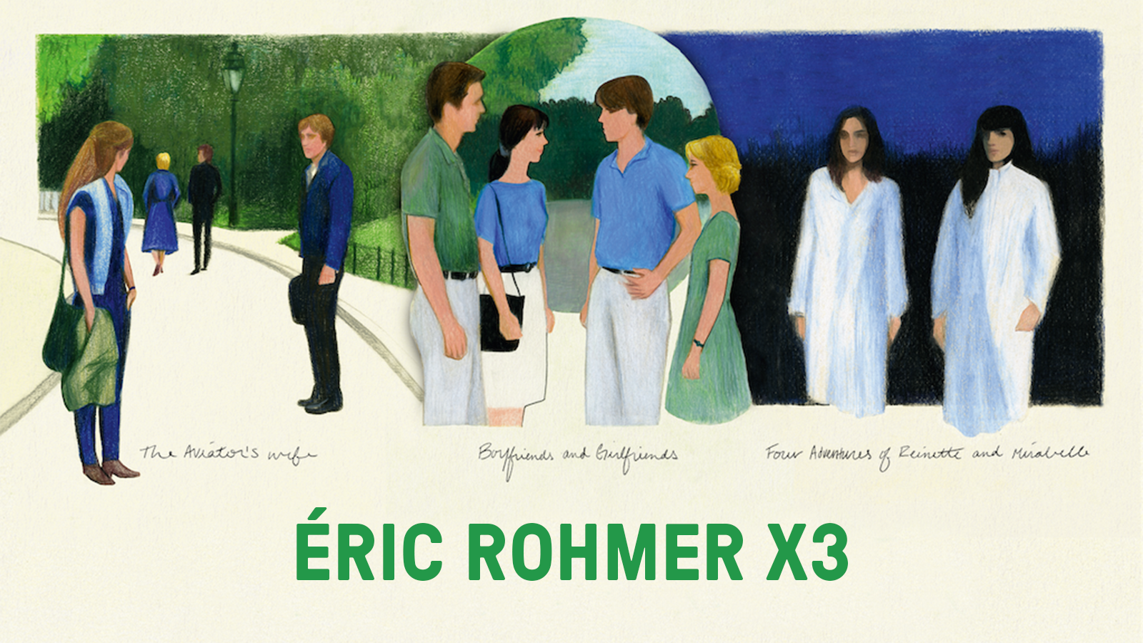 Éric Rohmer x 3