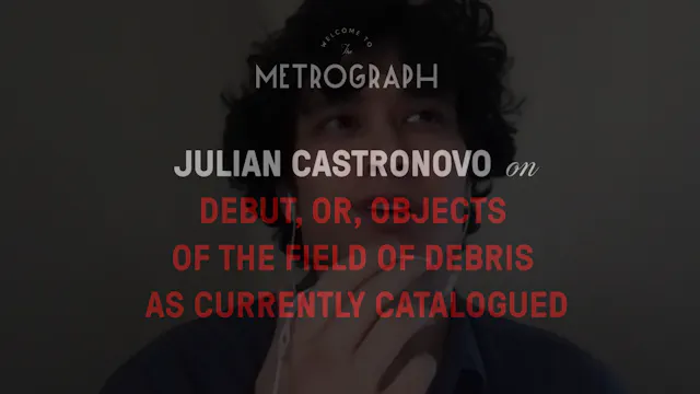 Julian Castronovo on "Debut"