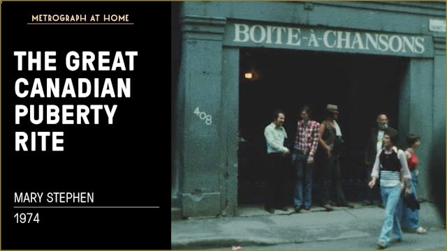 The Great Canadian Puberty Rite