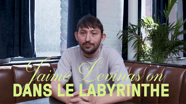 Jaime Levinas on "Dans Le Labyrinthe"