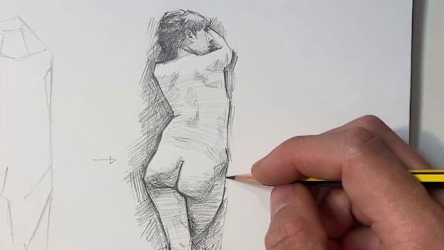Studio Art Tutorial: Drawing the Nude Figure