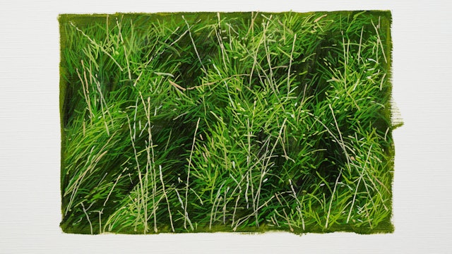 How to Paint Grass - Beginner Exercise