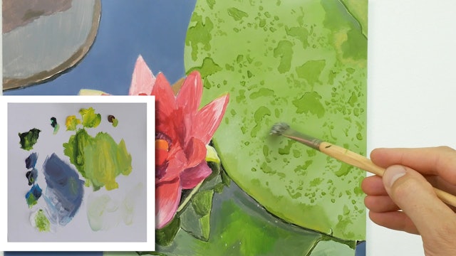 How to Paint a Lilly Flower Part 3