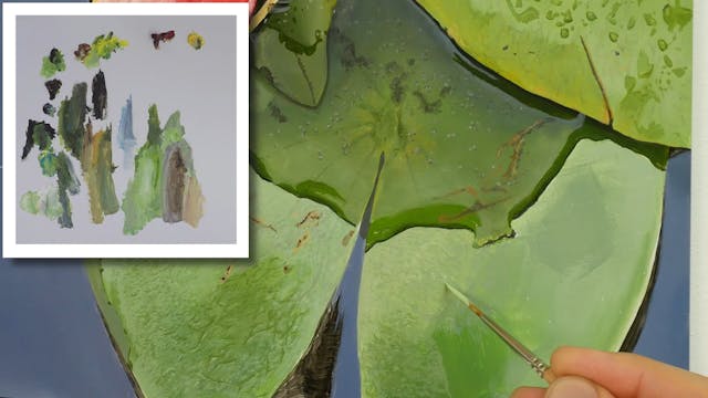 How To Paint a Lily Flower Part 9