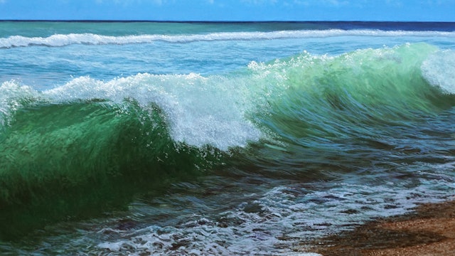 How To Paint a Wave