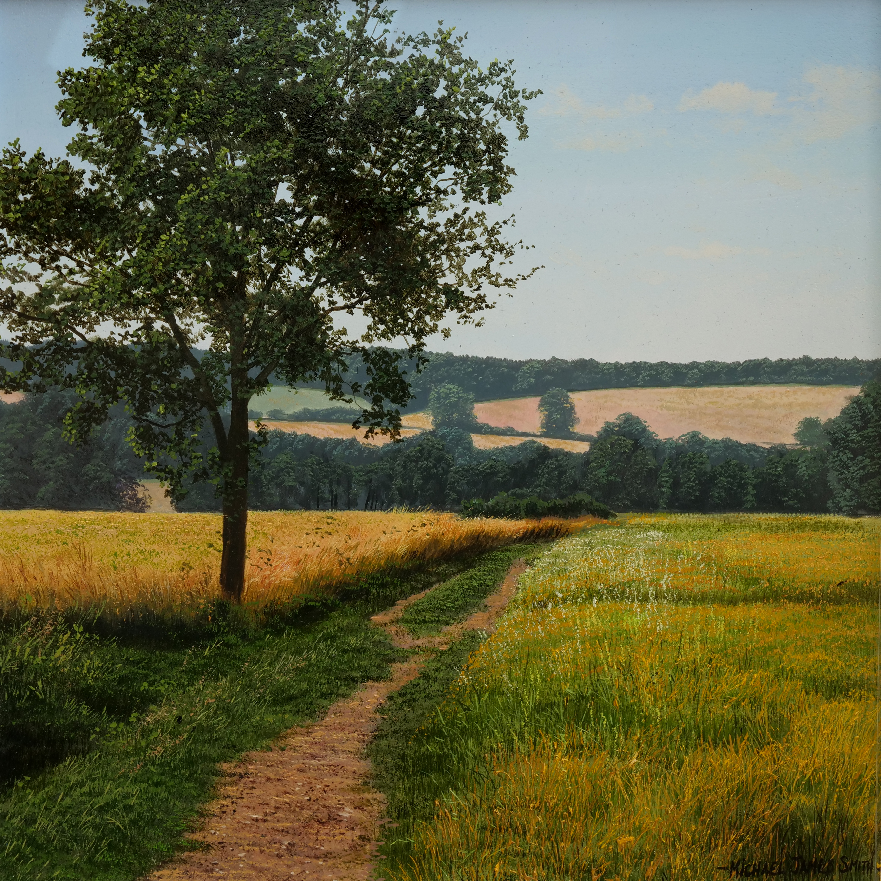 How To Paint a Simple Landscape - Intermediate Level 1