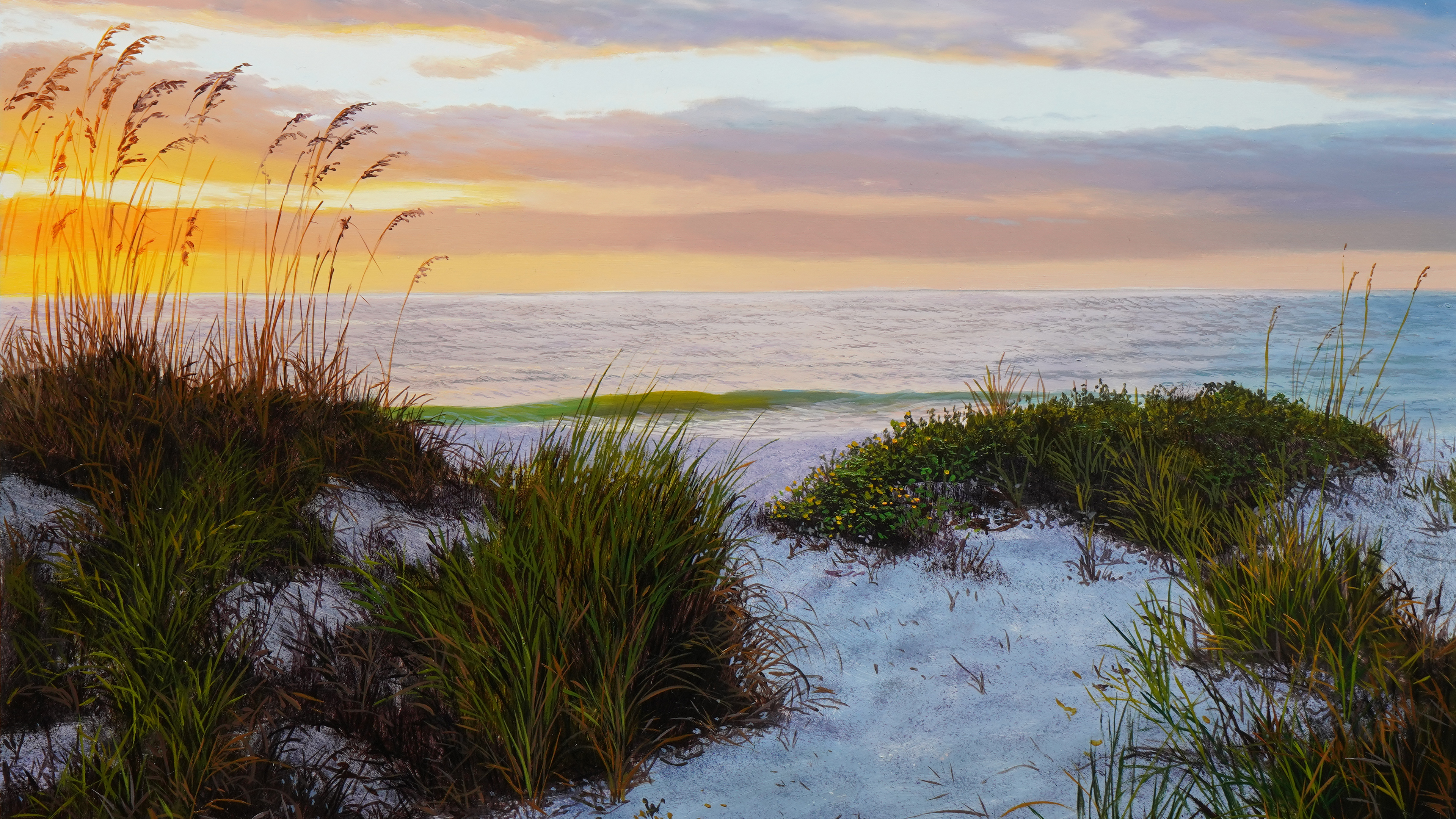 Sand Dune Sunset - Intermediate Level 1