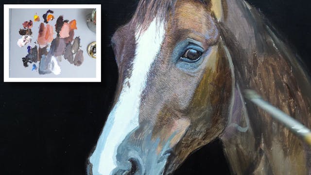 How To Paint A Horse Part 4 How To Paint A Horse Michael James