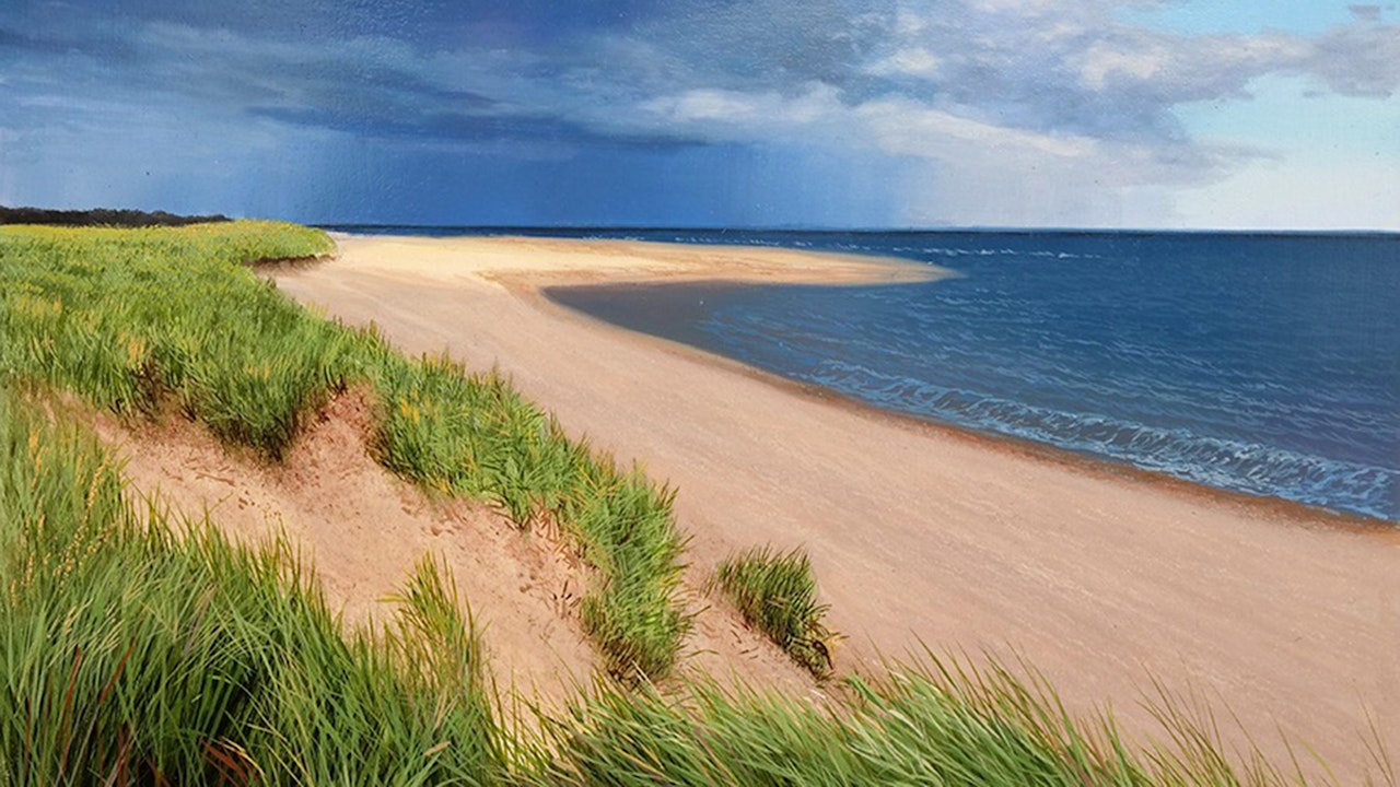 How To Paint a Coastal Scene - Beginner Level 3