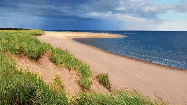 How to Paint a Coastal Scene