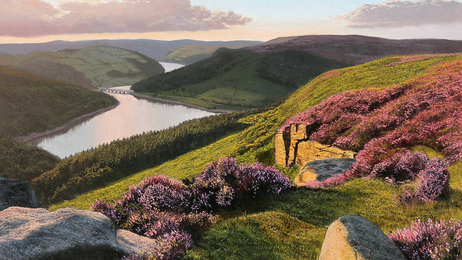 How To Paint a Distant Landscape - Advanced Level 1