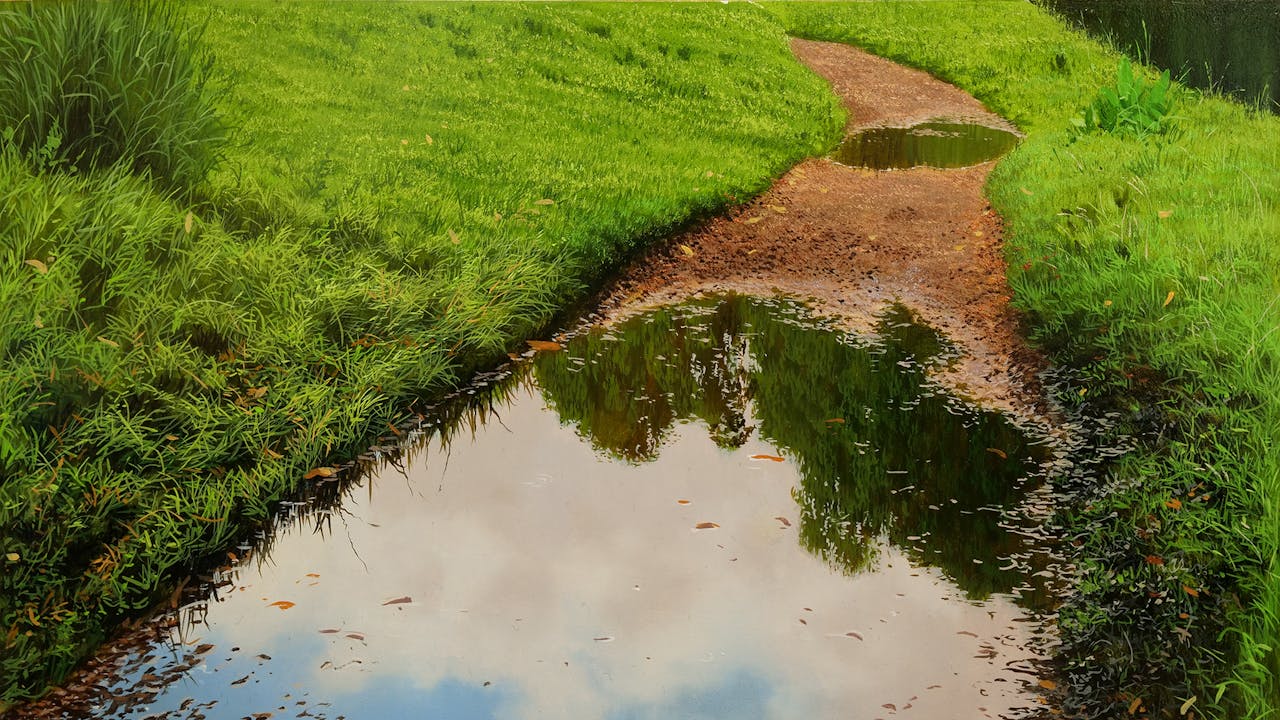 How to paint a Puddle