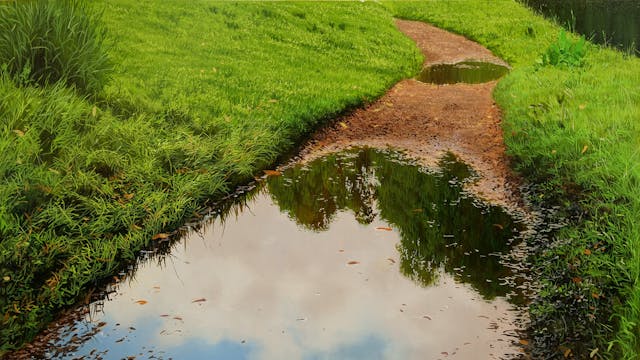 How to paint a Puddle