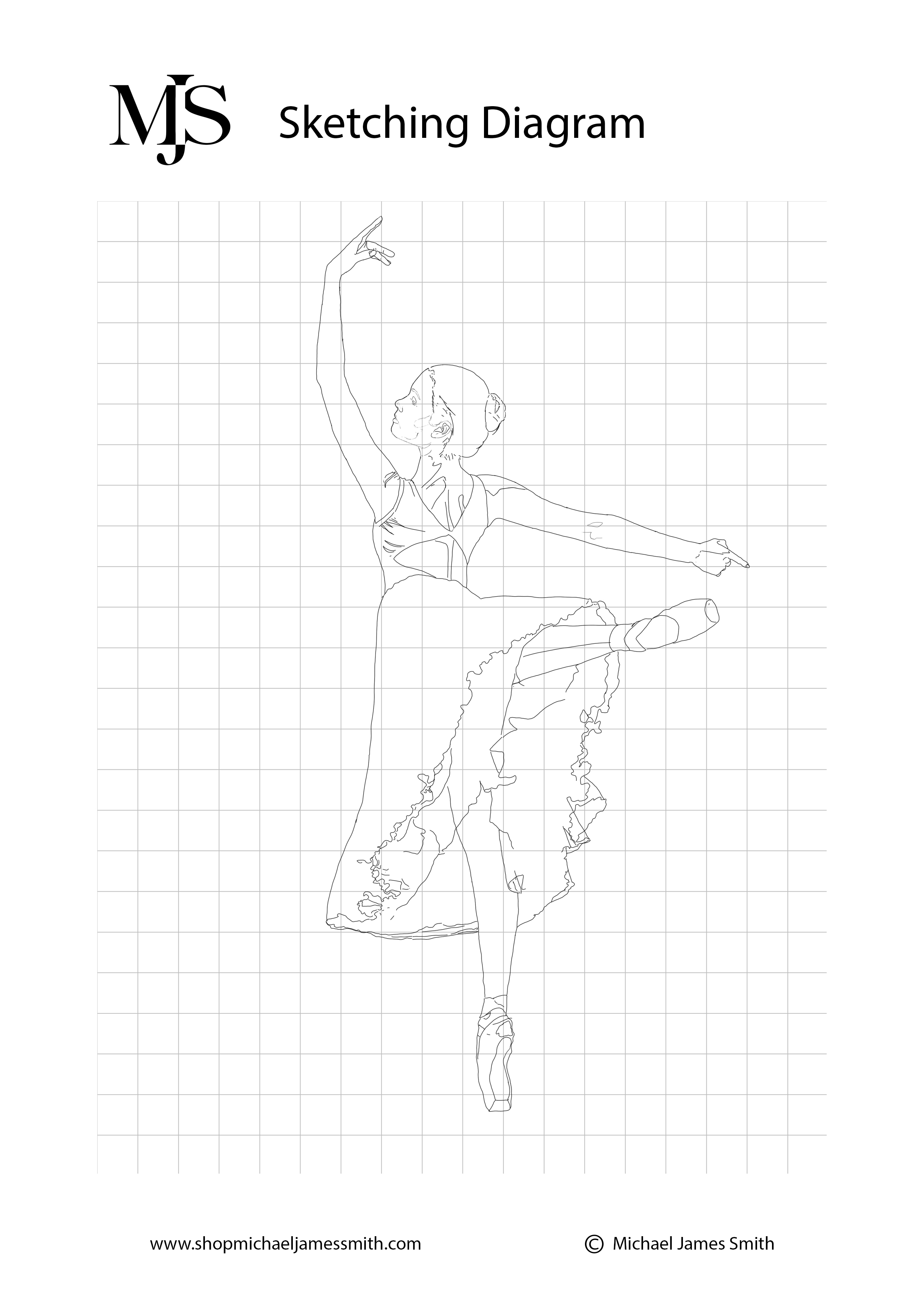 How to Paint a Ballerina Sketching Diagram.jpg