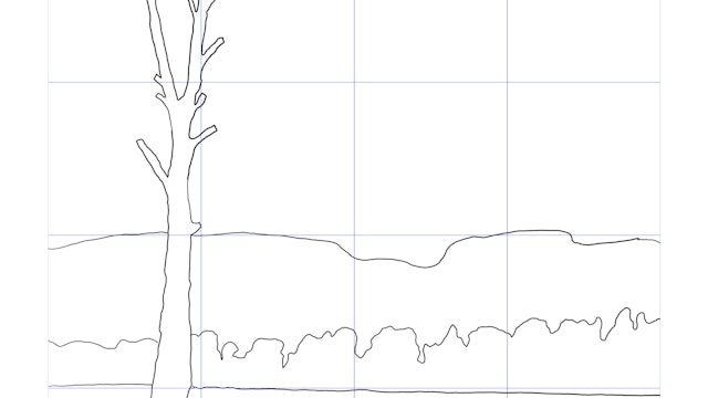 How to Paint a Winter Tree Sketching Diagram.jpg
