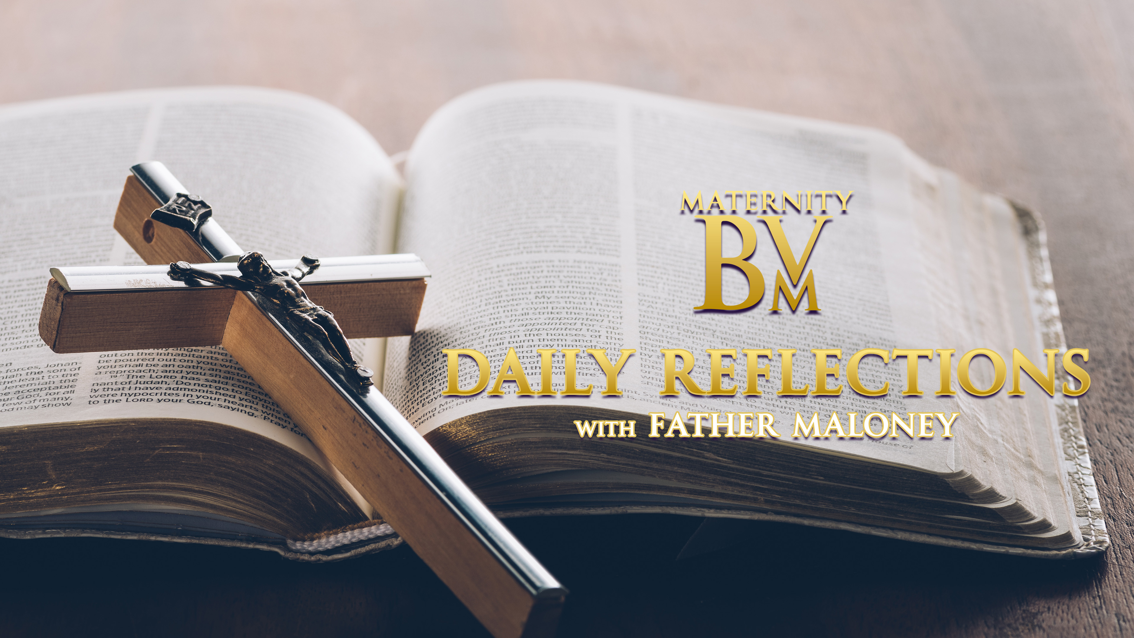 DAILY REFLECTIONS WITH FATHER MALONEY