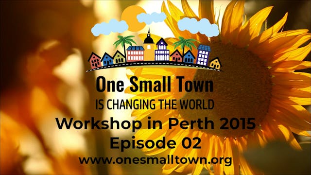 OST Workshop Perth 2015 EP2