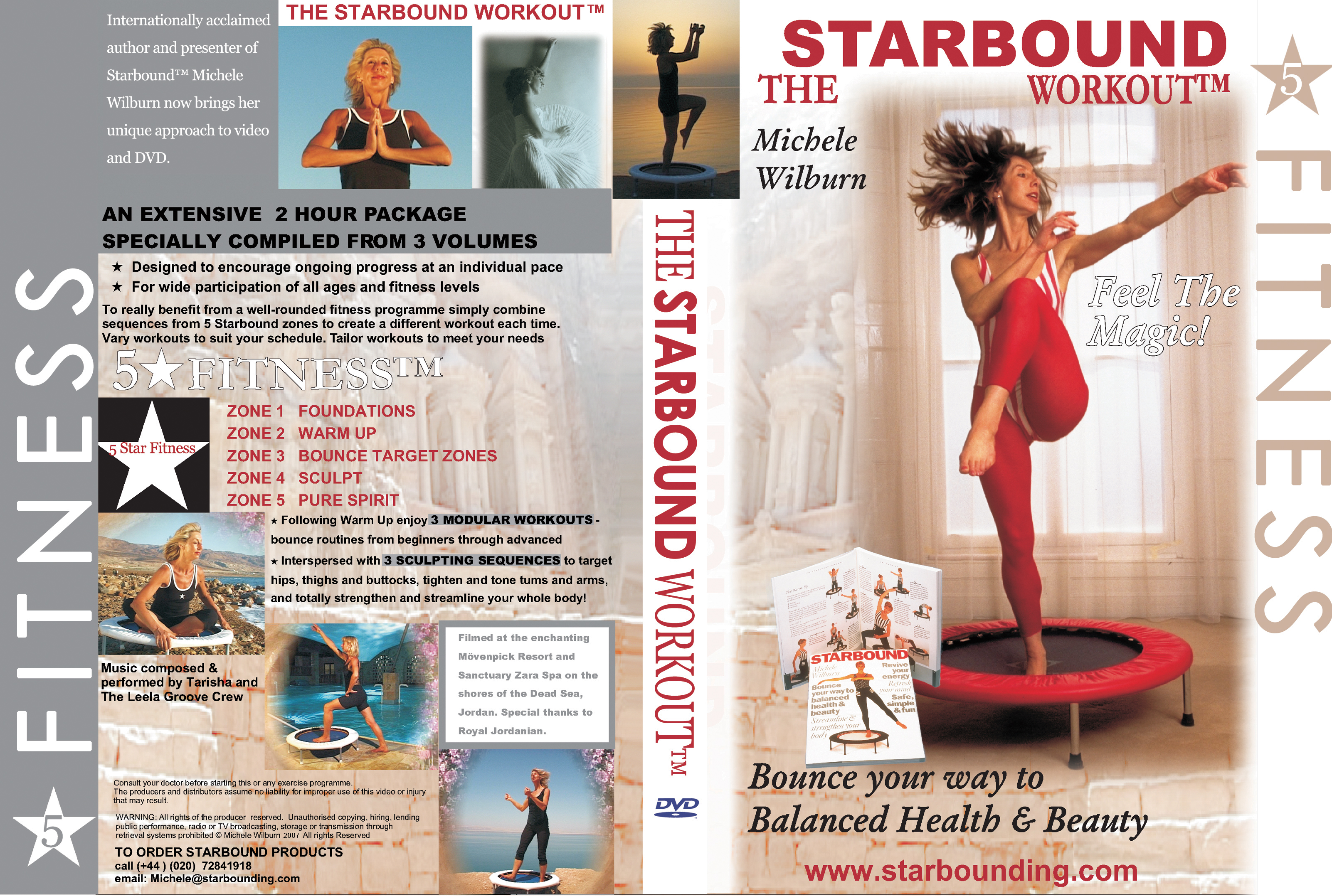 THE STARBOUND WORKOUT 5 STAR FITNESS Mini Trampoline videos