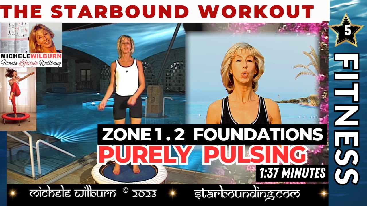  PURELY PULSING Zone 1.2 FOUNDATIONS Mini Trampoline Starbound Workout