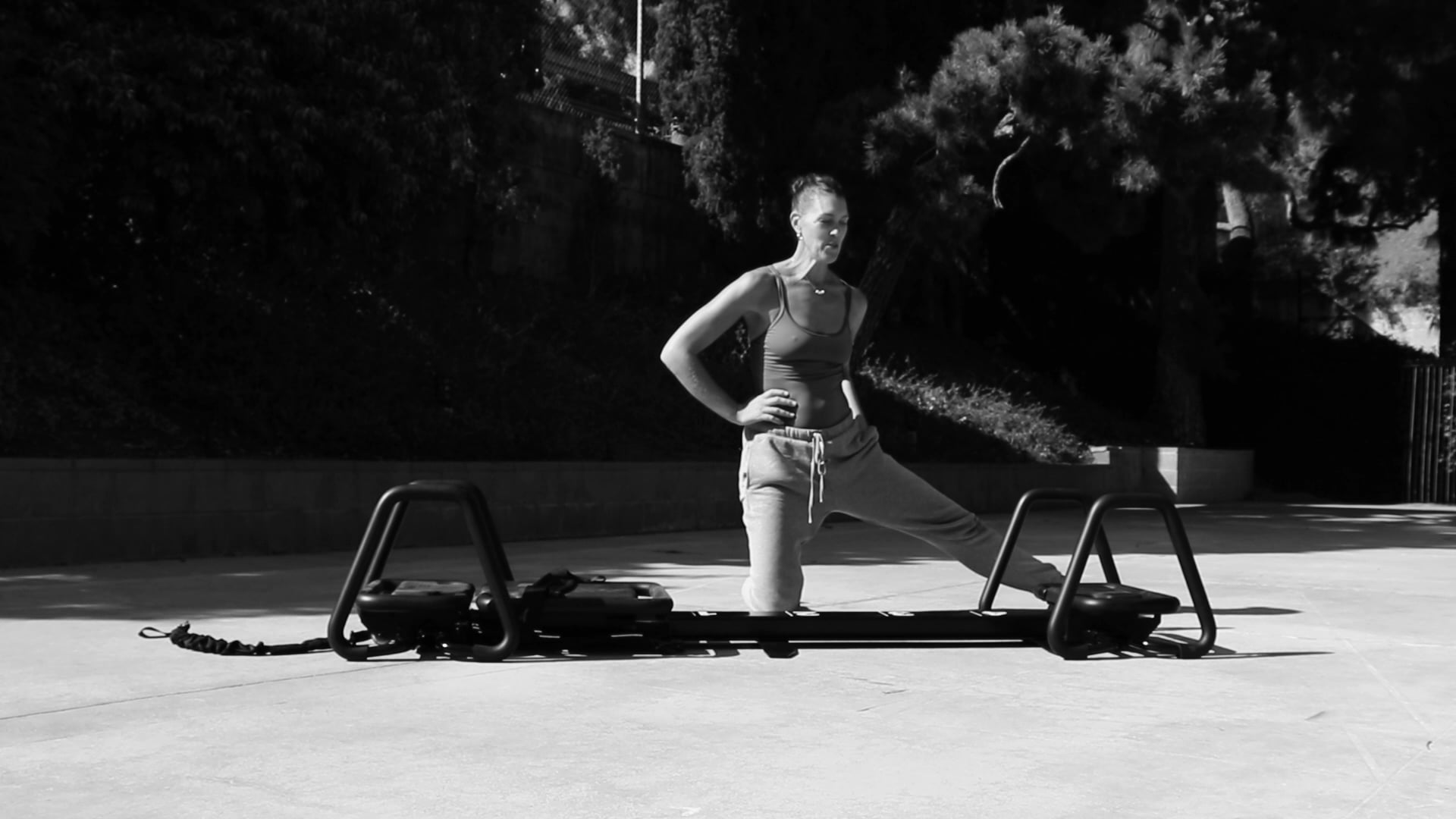 Express+Back Lunge w.Carriage Kick