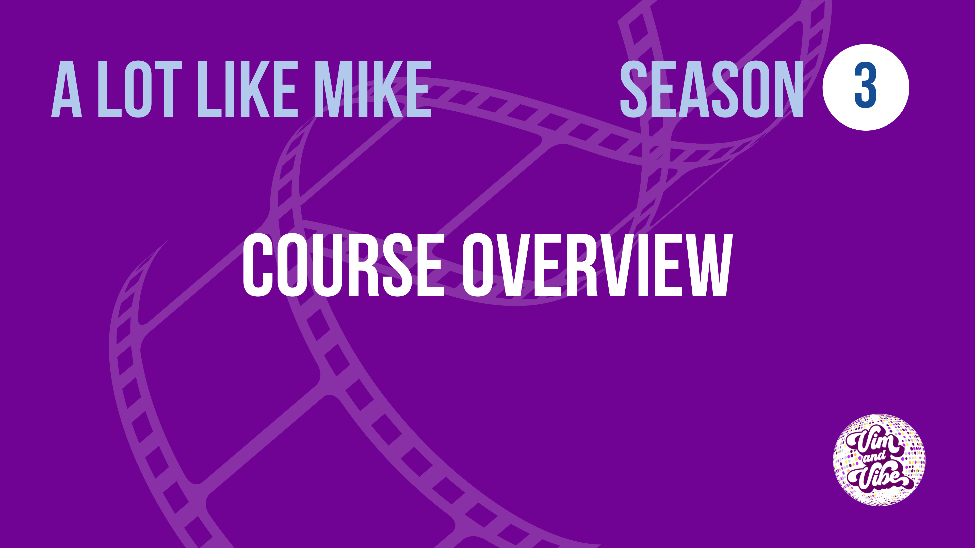 Xtra 1 - ALLM S3 - Course Overview