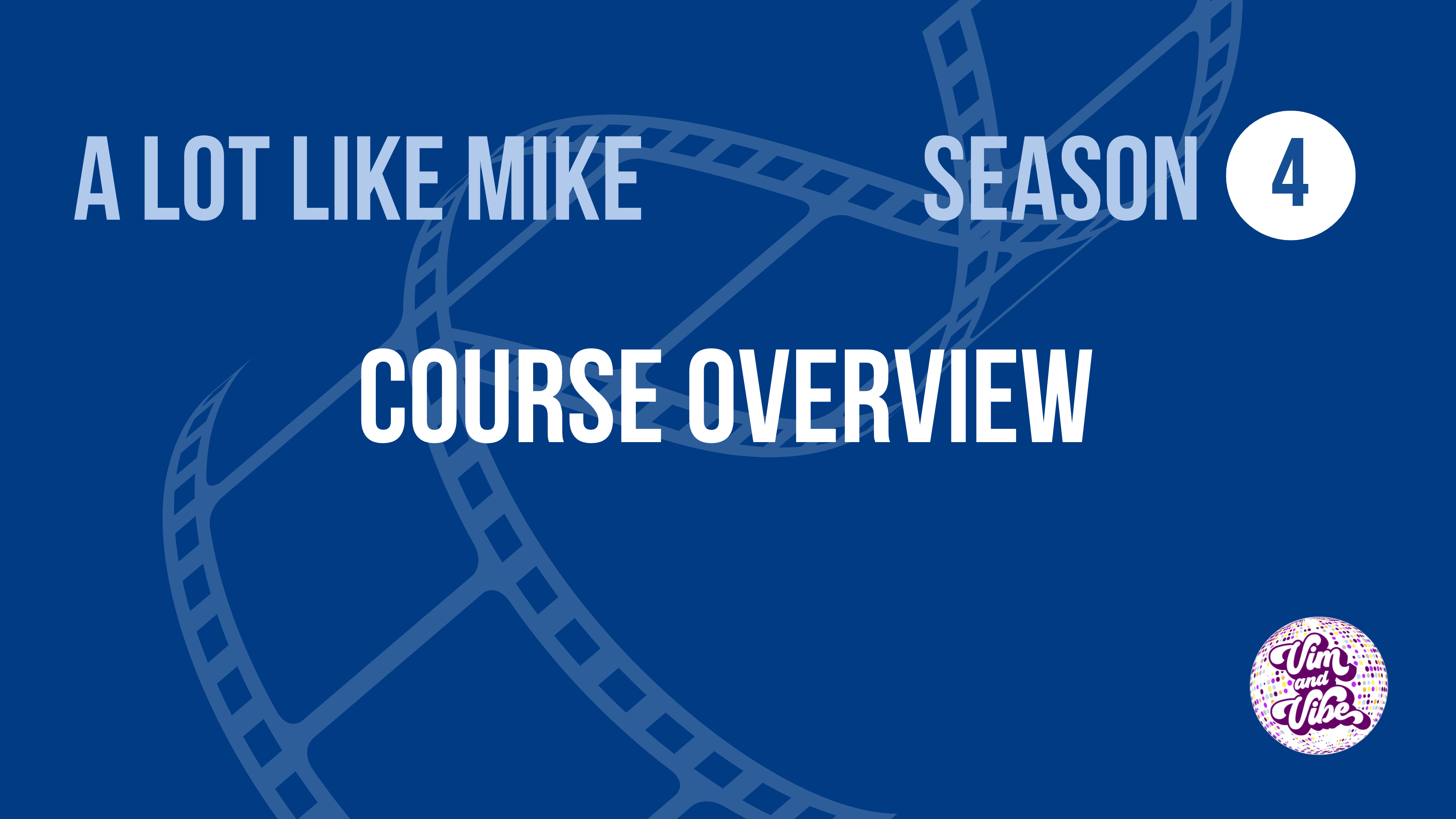 Xtra 1 - ALLM S4 - Course Overview