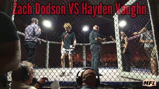 Hayden Vaughn vs Zach Dodson