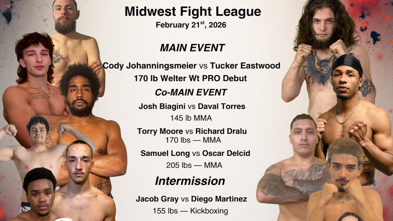 MFL Fight Night Live, Feb 21