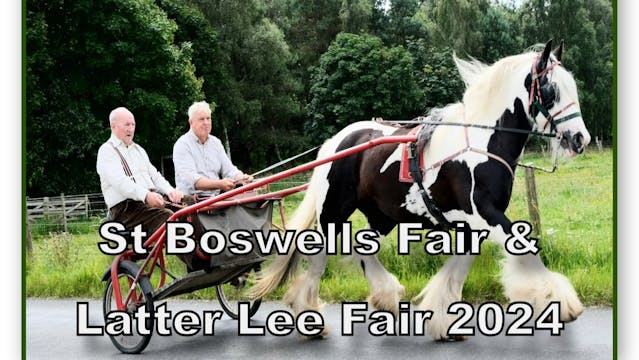 St Boswells Fair & Drive and Latter Lee Fair 2024