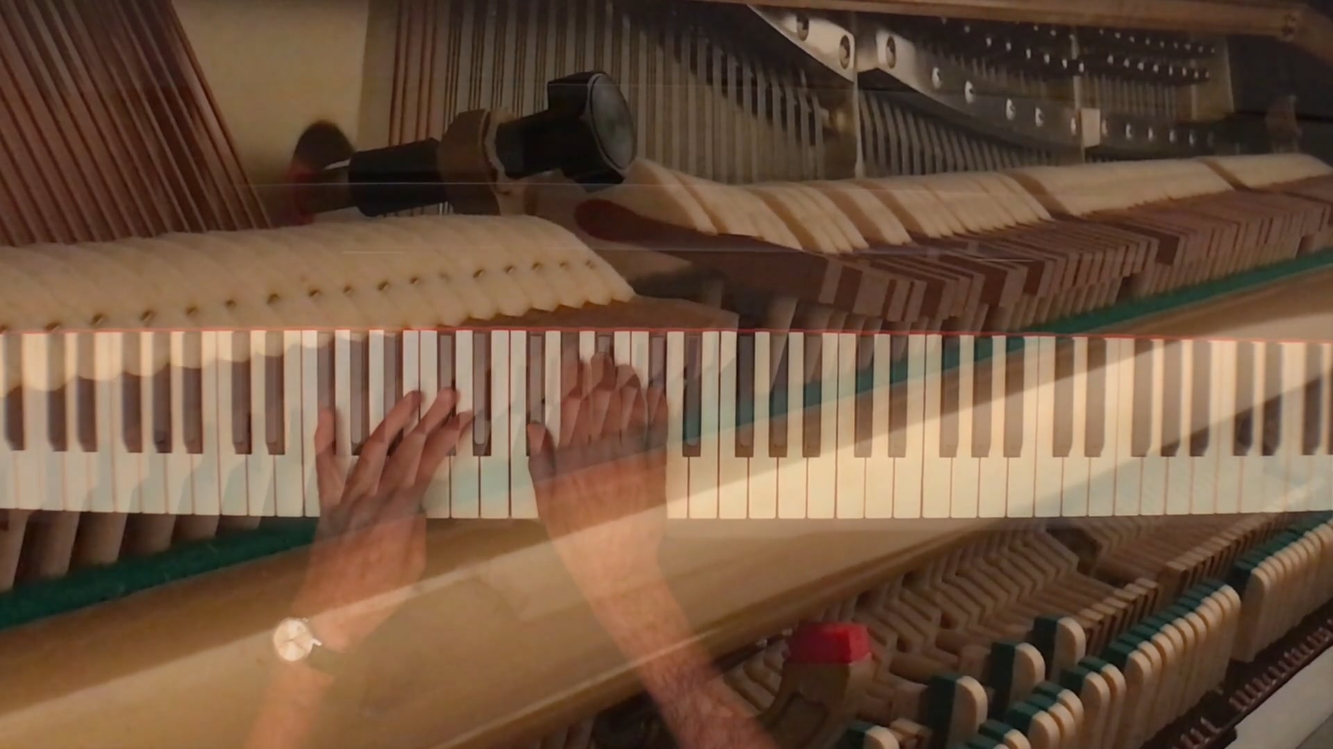 Lesson on "A Happy Song" (for both hands)